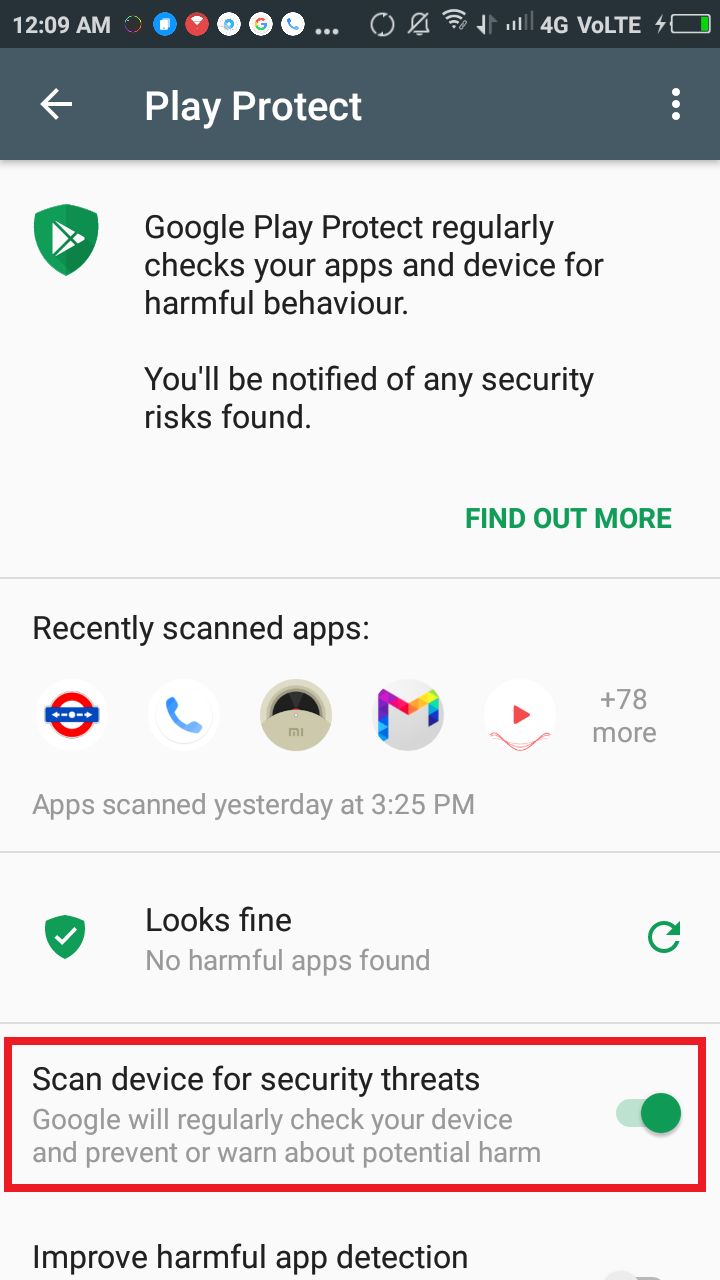 google play protect BetWin21